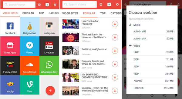 Youtube to mp4 downloader for android phone